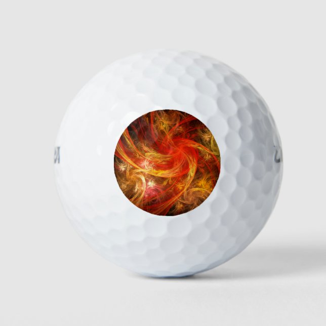 Pelotas De Golf Firestorm Nova Resumen Arte (Anverso)