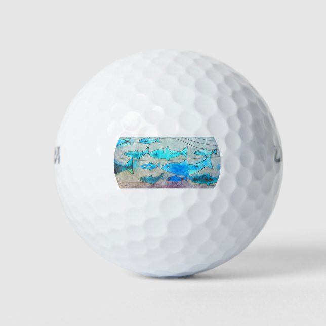 Pelotas De Golf Fish Golf Ball (Anverso)