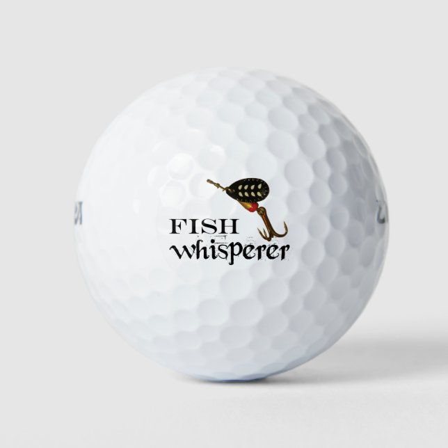 Pelotas De Golf Fish Whisperer (Anverso)
