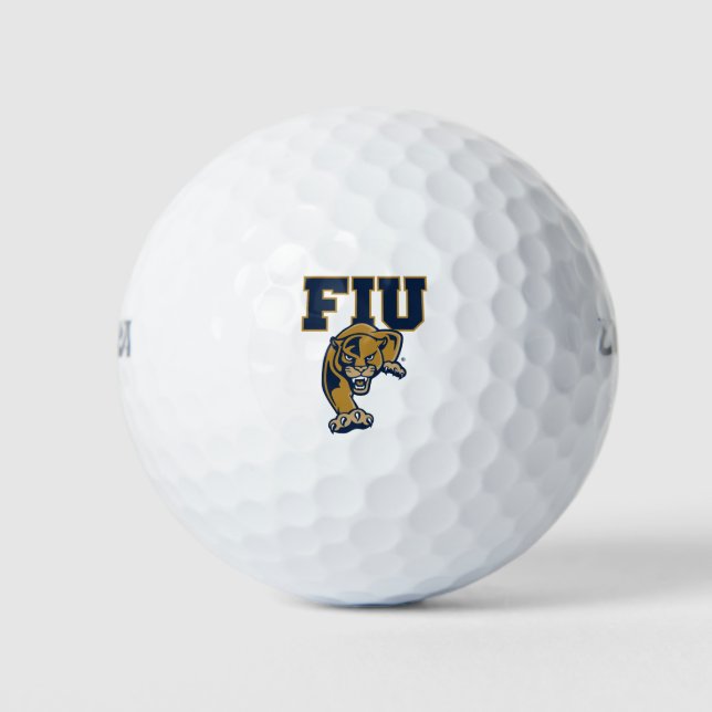 Pelotas De Golf FIU Panthers (Anverso)