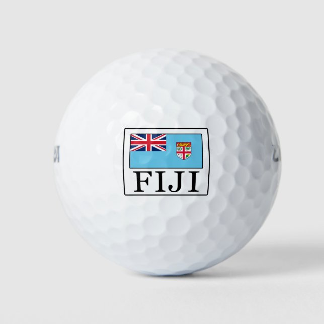 Pelotas De Golf Fiyi (Anverso)
