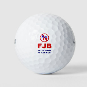 Pelotas De Golf ¡FJB y el burro en el que entró!