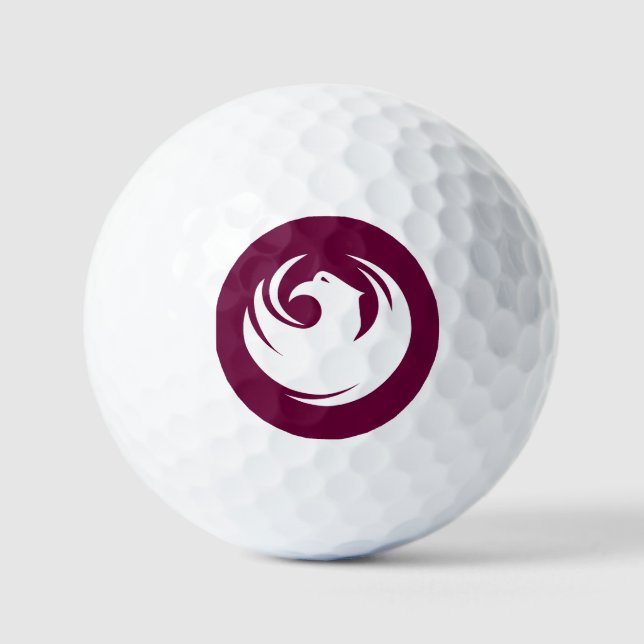 Pelotas De Golf Flag of Phoenix city Arizona (Anverso)
