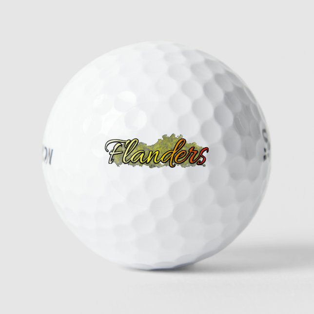 Pelotas De Golf Flandes (Anverso)