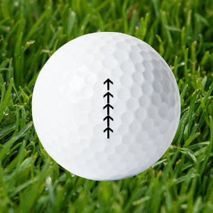 Pelotas De Golf Flechas Negras