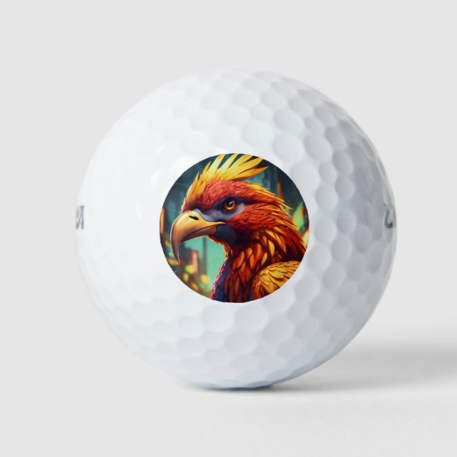 Pelotas De Golf "Flight of Equality: Eagle Print Golf Balls" (Anverso)