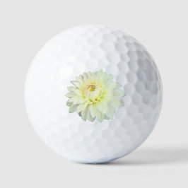 Pelotas De Golf Flor blanca