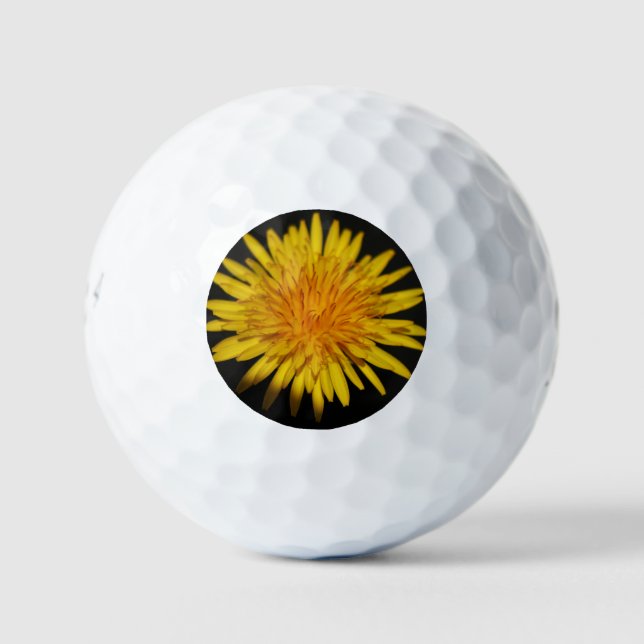 Pelotas De Golf Flor Dandelion be6 gbcnm (Anverso)