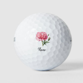 Pelotas De Golf Flor de clavel de golf para el Día de la Madre Gol