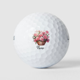 Pelotas De Golf Flor de clavel de golf para el Día de la Madre Gol