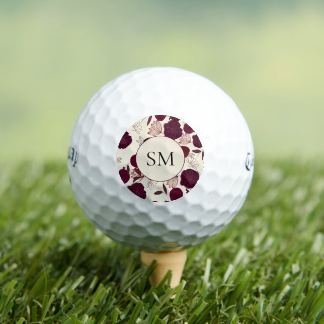 Pelotas De Golf Flor de Otoño (Camiseta in situ)