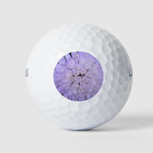 Pelotas De Golf Flor morada (Anverso)