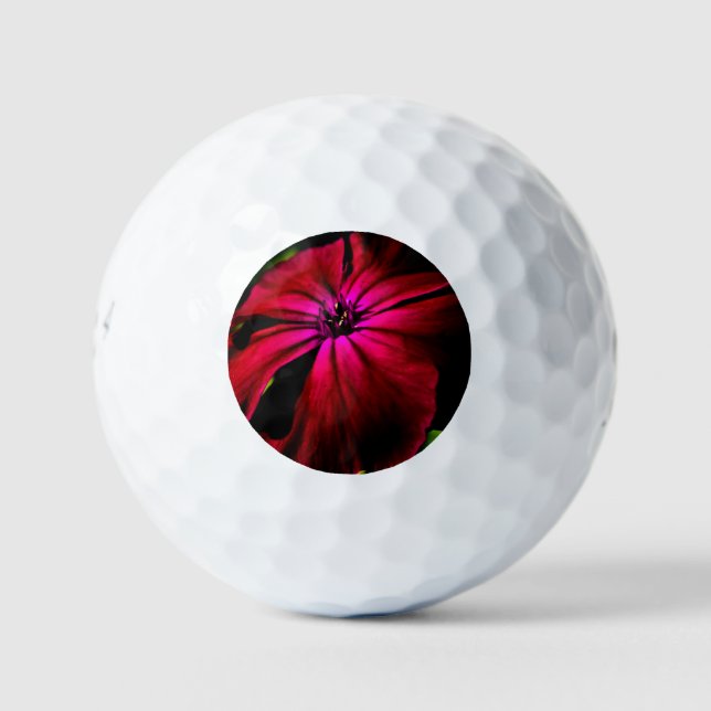 Pelotas De Golf Flor violeta salvaje de 6 gbm (Anverso)