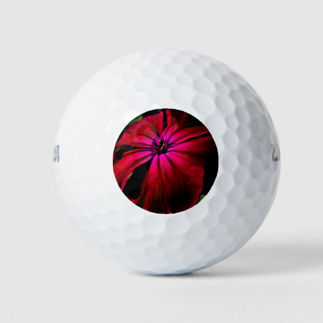 Pelotas De Golf Flor violeta wu gbcnm (Anverso)