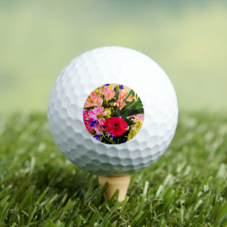 Pelotas De Golf Floral Bouquet Golf Balls