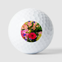 Pelotas De Golf Floral Bouquet Golf Balls