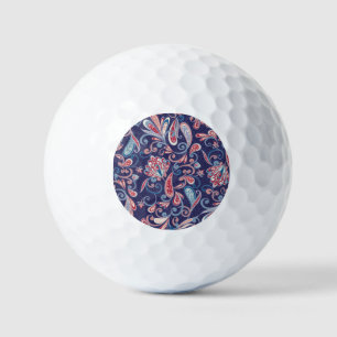 Pelotas De Golf Floral Étnica: Resumen Oriental Seamless.