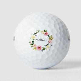 Pelotas De Golf Floral Golf Balls