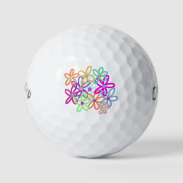 Pelotas De Golf Floral Golf Balls