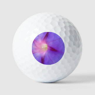 Pelotas De Golf Floral Purpura