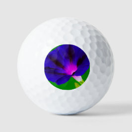 Pelotas De Golf Floral Rosa-Púrpura Ardiente