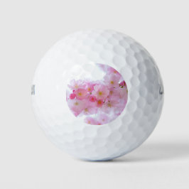 Pelotas De Golf Florecimiento del Árbol de cerezo japonés