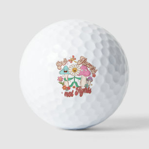 Pelotas De Golf Flores escogidas, no peleas Musambre y floral