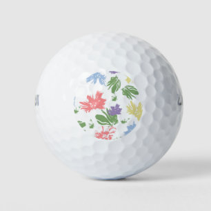Pelotas De Golf Flores Pastel bailarinas