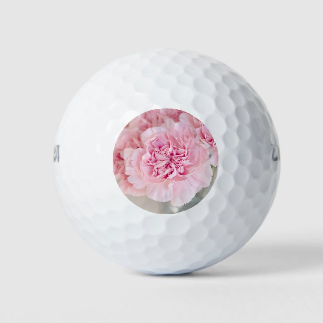 Pelotas De Golf Flores rosa (Anverso)