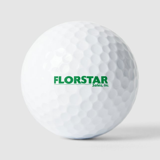 Pelotas De Golf Florstar Golf Balls (Anverso)