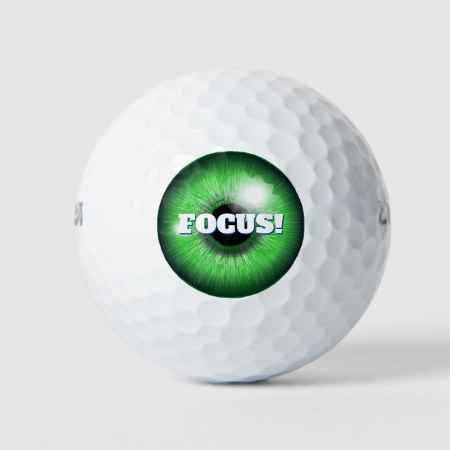 Pelotas De Golf FOCUS Golf Balls (Anverso)