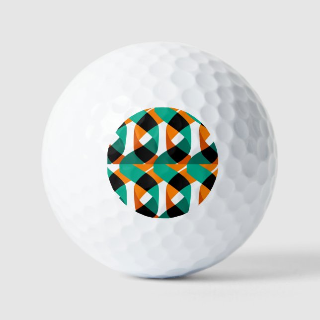 Pelotas De Golf Fondo de escritorio retro: Diseño de época (Anverso)