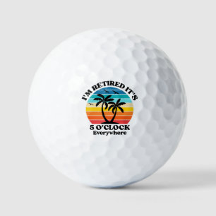 PELOTAS DE GOLF FONDO DE JUBILACIÓN