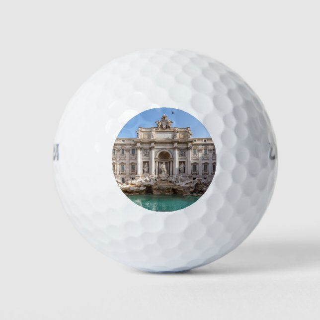 Pelotas De Golf Fontana de Trevi a primera hora de la mañana - Rom (Anverso)