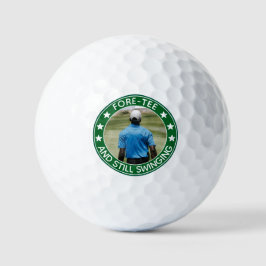 Pelotas De Golf Fore-tee sigue cambiando Personalizado 40 cumpleañ