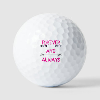 PELOTAS DE GOLF FOREVER AND ALWAYS