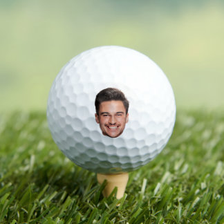 Pelotas De Golf Foto de Cara Personalizada
