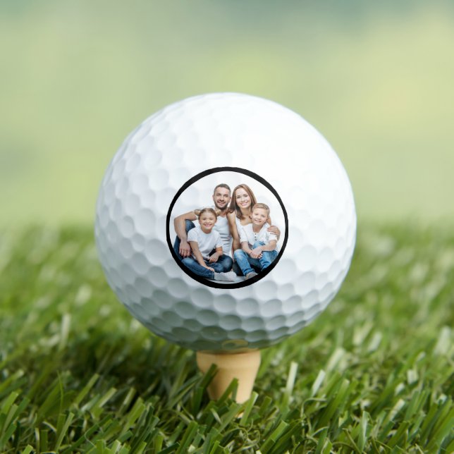 Pelotas De Golf Foto de madre de familia personalizada (Camiseta in situ)