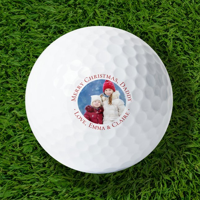 Pelotas De Golf Foto de Merry Christmas Daddy Personalizado (Subido por el creador)