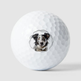 Pelotas De Golf Foto de perro Mascota Personalizado moderna