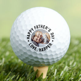 Pelotas De Golf Foto del Día Feliz del Padre