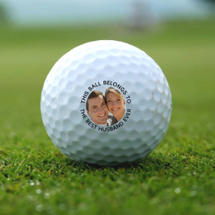 Pelotas De Golf Foto del mejor marido de la historia