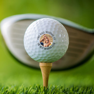 Pelotas De Golf Foto del mejor marido de la historia