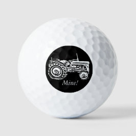 Pelotas De Golf foto del tractor vintage de fergison Gray massey