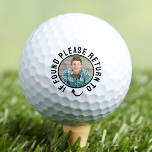 Pelotas De Golf Foto divertida si se encuentra la cara