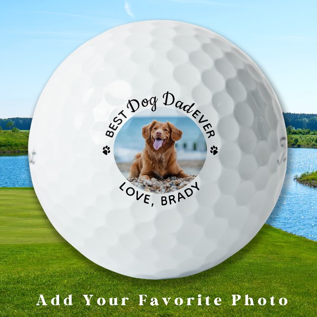 Pelotas De Golf Foto personalizada de DOG DAD Mascota moderno (Subido por el creador)