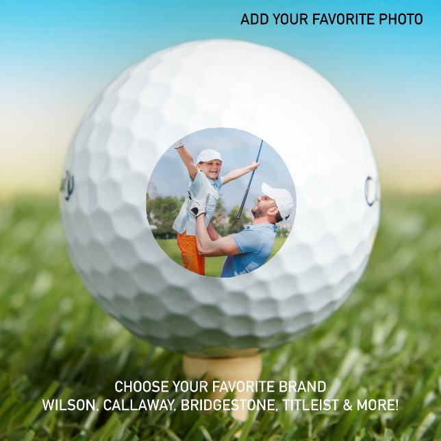 Pelotas De Golf Foto personalizada de la hija del padre Golfer (Subido por el creador)