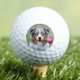 Pelotas De Golf Foto personalizada de perro mascota