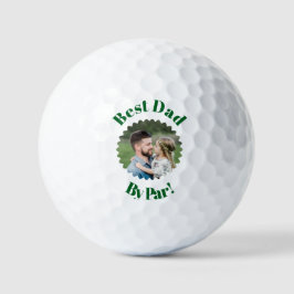 Pelotas De Golf Foto personalizada Mejor Papá Por Par Nuevo Papá P