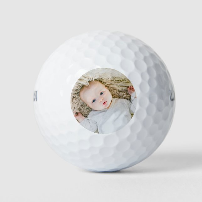 Pelotas De Golf Foto Personalizado personalizada Deporte (Anverso)
